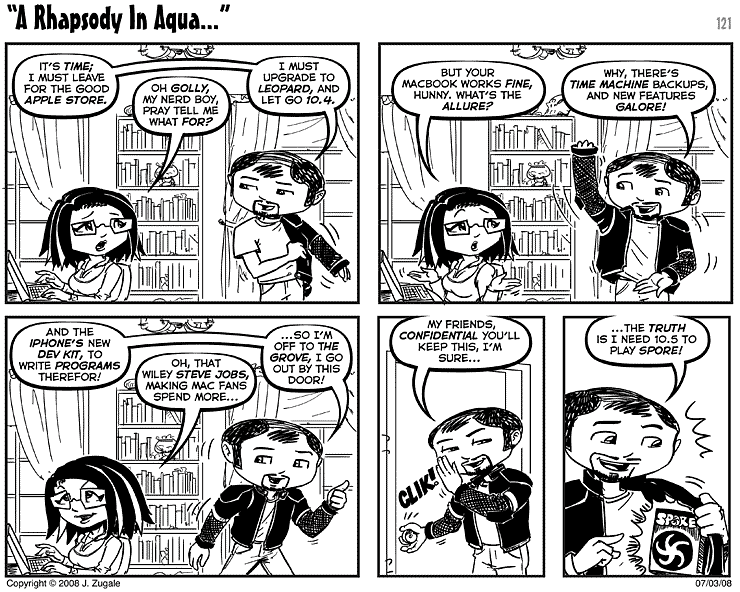Just A Bit Off #121: A Rhapsody In Aqua...